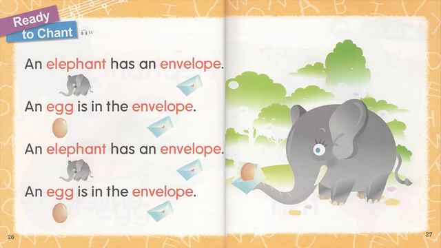 Ready to Chant: elephant, envelope, egg смотреть онлайн