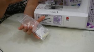 BROTHER FS 155 SEWING MACHINE UNBOXING