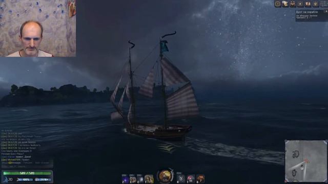 Онлайн-игра про пиратов и парусные корабли "World of Sea Battle" | Стрим смотреть онлайн