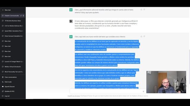 ✅ Cómo pasar el DETECTOR de CONTENIDO de IA ✍ con #ChatGPT смотреть онлайн