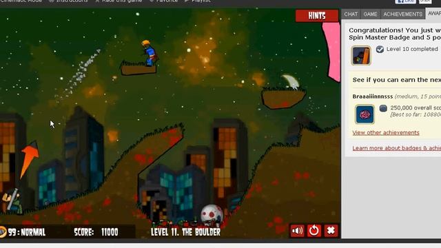 Flaming Zombooka 2 Gameplay Part 1 смотреть онлайн