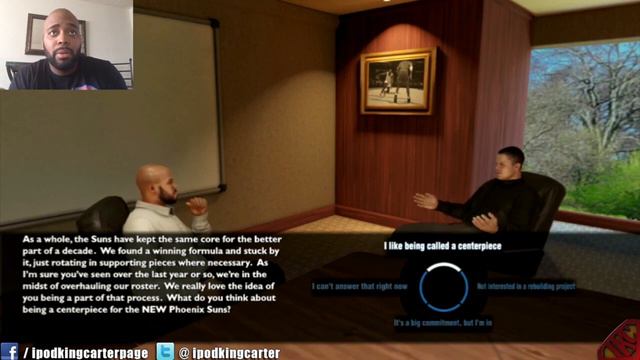 NBA 2K14 My Career Mode PS4 FaceCam Ep 3 - Pre-Draft Personality Test & GM Interviews смотреть онлайн