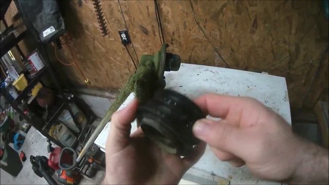 How to put string trimmer line on a husqvarna T25 T35 смотреть онлайн