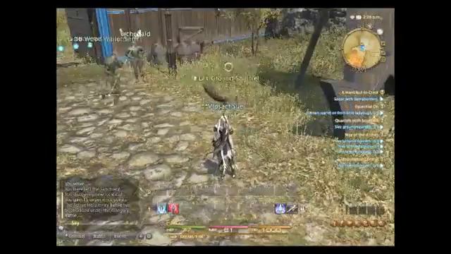 Final Fantasy XIV Heavensward Au Ra, Archer Class First Battle Gameplay смотреть онлайн