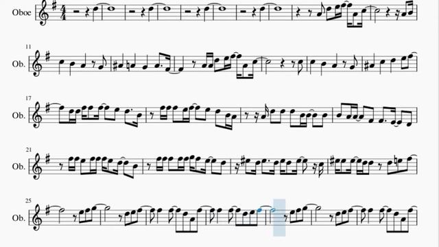 Oboe Sheet Music: How to play Come Alive (The Greatest Showman) by Hugh Jackman смотреть онлайн