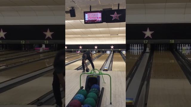 Backwards 10 pin bowling strike смотреть онлайн