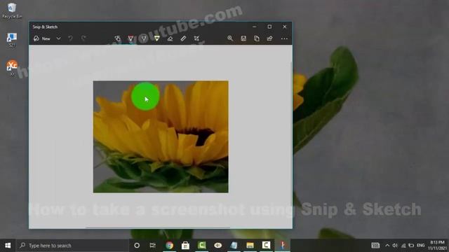 Windows 10 Home : How to take a screenshot using Snip and Sketch смотреть онлайн