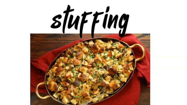 What Do People Eat On Thanksgiving? Thanksgiving Words! Thanksgiving Vocabulary!