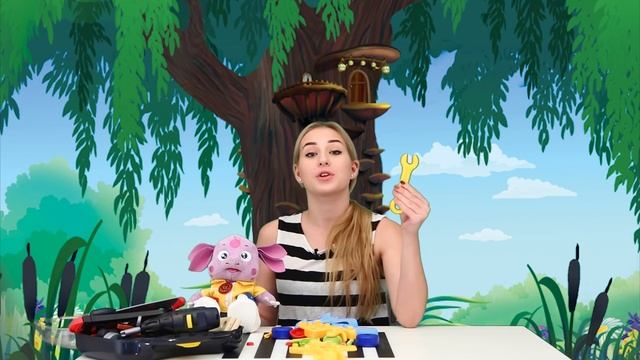 Учимся с Лунтиком - Конструктор мотоцикл смотреть онлайн