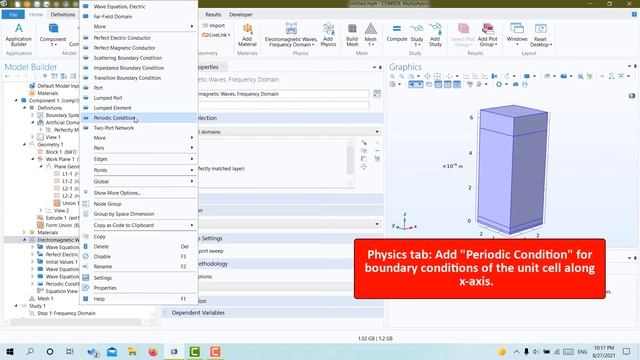 COMSOL Tutorial - Simulation of a Metasufrace Absorber смотреть онлайн