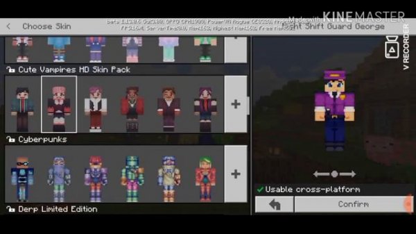 Download Minecraft mod +unlocked skins+unlimited health 2019-20 Android/ios