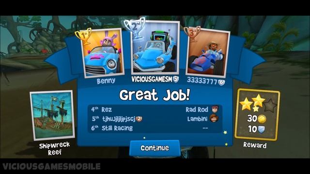 Beach Buggy Racing 2 - Gameplay Playthrough Part 9 - RAYTONA STADIUM (Android, iOS) смотреть онлайн