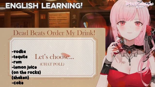 【ENGLISH LEARNING 英会話】Let's Enjoy Calli's Bar and Chat! смотреть онлайн