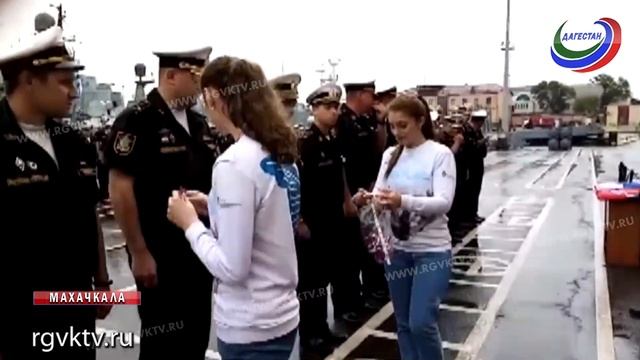 «Волонтёры Победы» организовали акцию на территории Каспийской флотилии смотреть онлайн