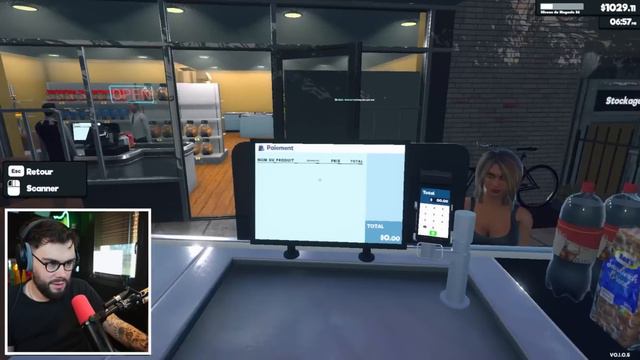 JE METS UNE CAISSE A L'EXTERIEUR DU MAGASIN ! (Supermarket Simulator #9) смотреть онлайн