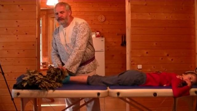 Ляхов Василий на фестивале РОС правильное парение Русская баня. традиционное парение, как париться смотреть онлайн