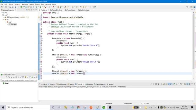 Thread Examples Daemon InnerClasses Lambda смотреть онлайн