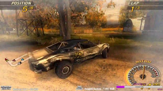 FlatOut 2 - Легендарный шедевр гонок, с лучшей разрушаемостью!