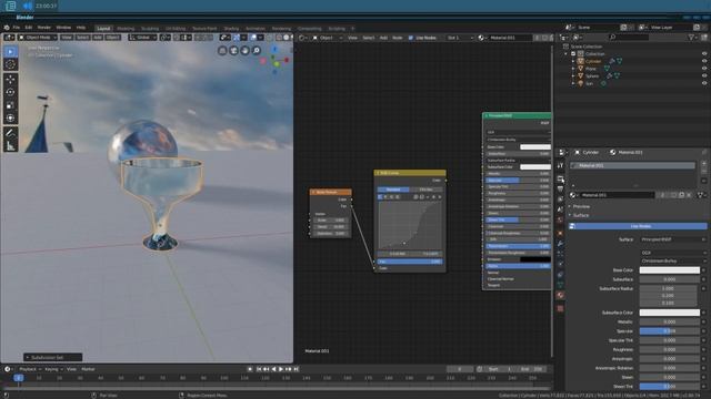 Blender 2.8 Node Editor - Comprendre les SHADERS (Eevee & Cycles) смотреть онлайн