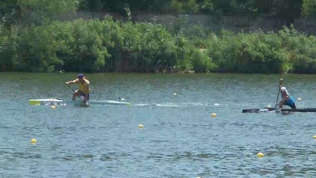 Чемпионат Украины, гребля на байдарках и каноэ. С1 500 мужчины, победа Павла Алтухова смотреть онлайн