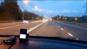 Заезд на ЦКАД с М8