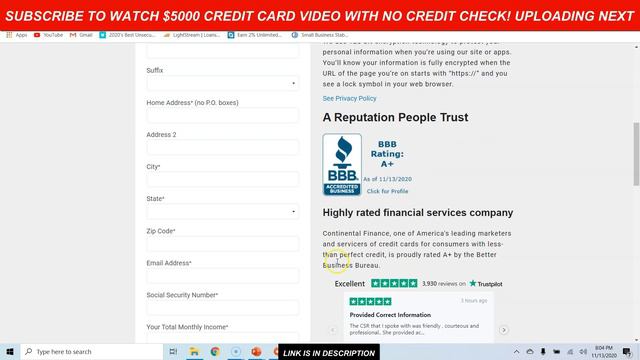 No Credit Check Credit Card Pre Qualification For Bad Credit | Apply Now | Credit Viral смотреть онлайн