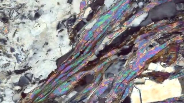 Muscovite and Chlorite, Crossed Polars смотреть онлайн