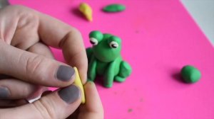 Царевна-лягушка из пластилина | Мастер-класс