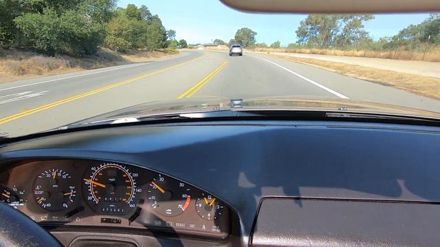 1991 Mercedes-Benz 500SL Drive Video смотреть онлайн
