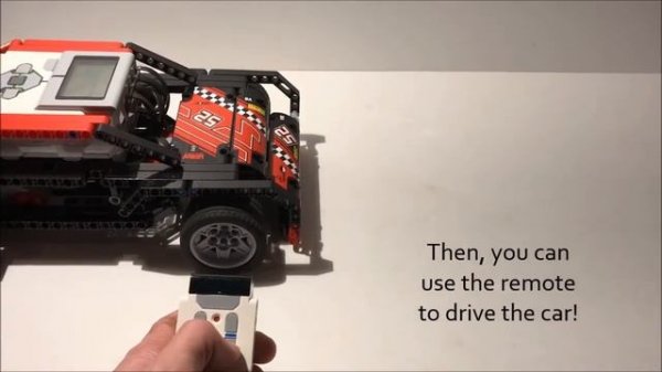 Building Smart LEGO MINDSTORMS EV3 Robots | 6.Falcon - Remote Control Race Car