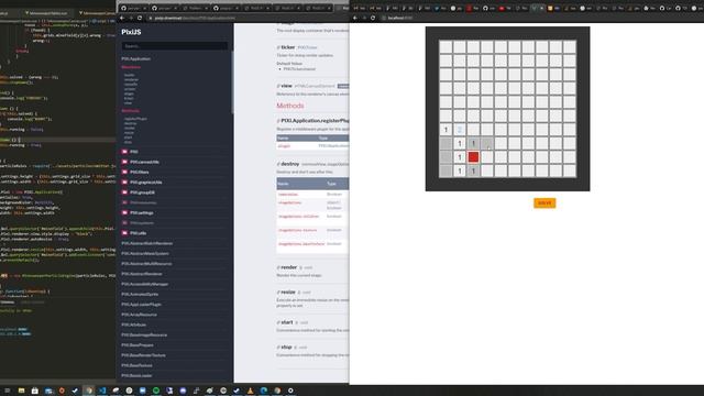 Minesweeper Prototype - Vue JS + Pixi JS + Pixi-Particles смотреть онлайн