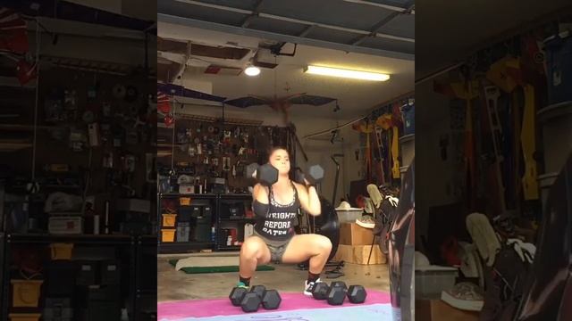 ? Rebecca Fuselier - Dumbells In The Open ? Crossfit Motivation - Crossfit Game смотреть онлайн