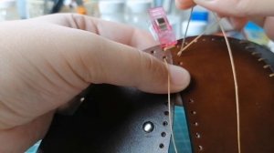 Шов встык. Шьем игрушки из натуральной кожи.