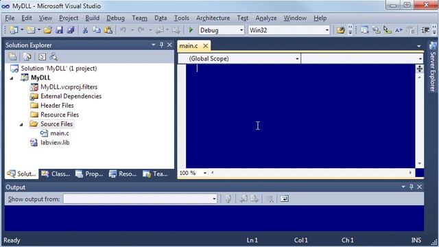 Extending LabVIEW: creating a DLL in Visual Studio смотреть онлайн