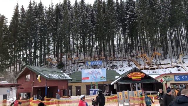 Влог: зимние каникулы в Карпатах. Буковель. ТРУФАНЕЦ Водопад. ЖЕНЕЦКИЙ водопад Гук. Источник БУРКУТ смотреть онлайн