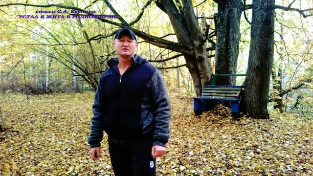 стихи С.А.Есенина - "УСТАЛ Я ЖИТЬ В РОДНОМ КРАЮ" смотреть онлайн