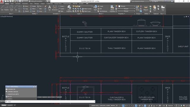 Showroom Display Kitchen Design in Autocad Tutorial смотреть онлайн