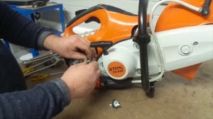 How to Change a Fuel Filter on a Stihl TS420 Disc Cutter | L&S Engineers