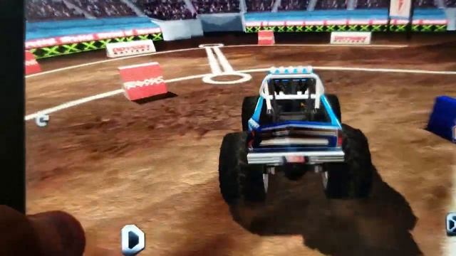 Playing Monster Truck Destruction App Game смотреть онлайн