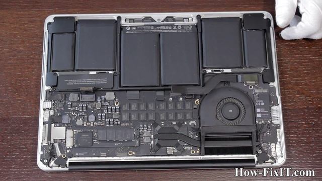 How To Disassemble And Clean Laptop MacBook Pro A1502