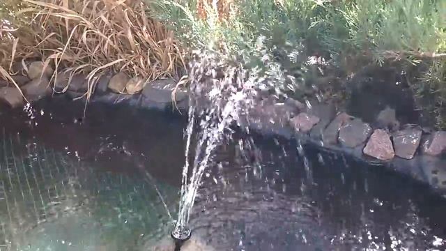 Фонтанчик на даче на солнечной батарее смотреть онлайн