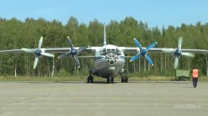 Ан-12 СибНИА - подготовка, запуск, взлет. Аэропорт «Южный», 06.09.20.