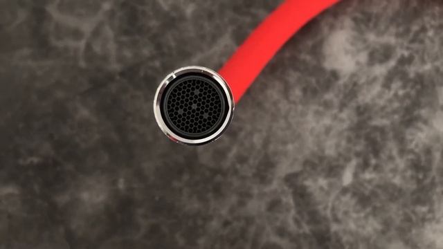 Распаковка однорычажного смесителя для кухни с гибким цветным изливом бренда Trigor модели H4-KR-45 смотреть онлайн