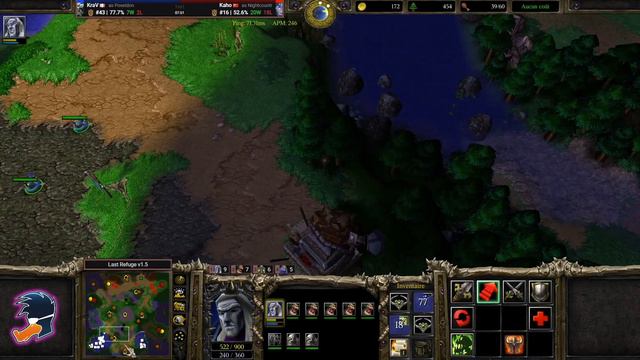 KraV vs Kaho | One the best NE of W3Champions | Warcraft 3 | смотреть онлайн