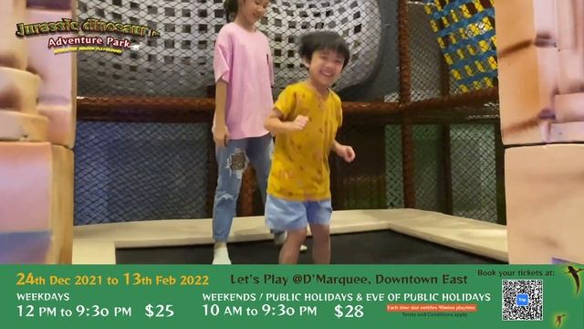 Jurassic Dinosaur – Adventure Park Interactive Indoor Playground @ SG | 4 Dec 2021 - 13 Feb 2022 смотреть онлайн