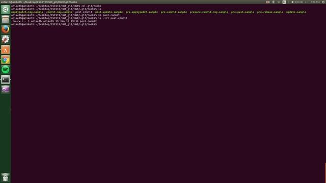 opening a webpage upon git commit using hooks смотреть онлайн