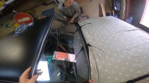 Самый простой и быстрый способ вставить замок в лобовое стекло Жигулей