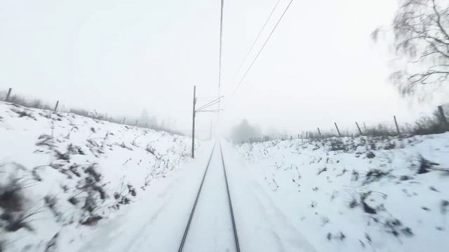 TRAIN DRIVER'S VIEW PREMIERE: From Little Ål To The Big City Oslo