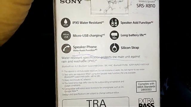 SONY SRS-XB10 WIRELESS BLUETOOTH SPEAKER UNBOXING: SMALL BUT LOUD! [ENGLISH] || by tech master смотреть онлайн