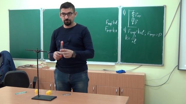 Лабораторная работа «Измерение жёсткости пружины» смотреть онлайн
